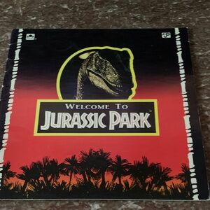 Vintage Jurassic Park Welcome Booklet